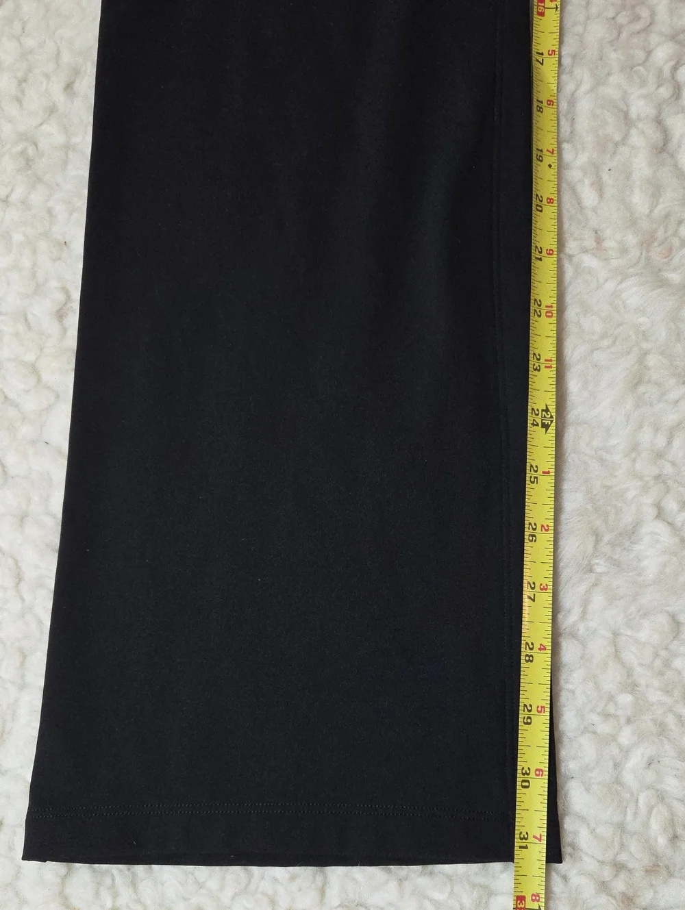 Lululemon Smooth Fit Pull-On High-Rise Pant Sz 8 Black